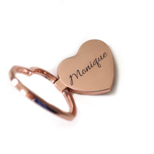 Load image into Gallery viewer, Custom Engraved Cell Phone Ring Stand
