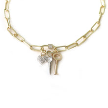 Load image into Gallery viewer, Paperclip Carabiner Chain