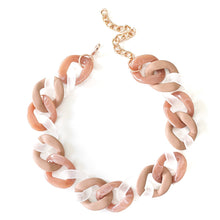 Load image into Gallery viewer, Mixed Acrylic Link Necklace