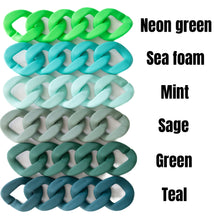 Load image into Gallery viewer, Bold & Bright Acrylic Link Necklace