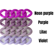 Load image into Gallery viewer, Bold & Bright Acrylic Link Necklace