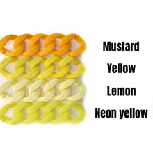 Load image into Gallery viewer, Bold & Bright Acrylic Link Necklace