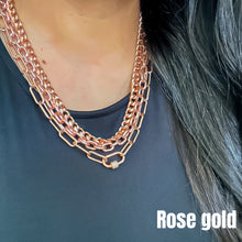 Load image into Gallery viewer, Multi-layer Carabiner Necklace