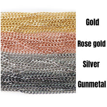 Load image into Gallery viewer, Chunky Multi-layer Cuban Link Necklace