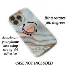 Load image into Gallery viewer, Custom Engraved Cell Phone Ring Stand