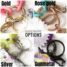 Load image into Gallery viewer, Acrylic Cell Phone Keychain Wristlet