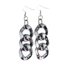Load image into Gallery viewer, Acrylic Cuban Link Earrings