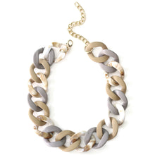 Load image into Gallery viewer, Mixed Acrylic Link Necklace