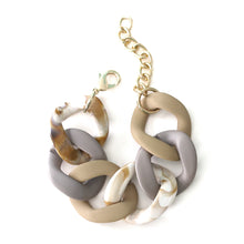 Load image into Gallery viewer, Mixed Acrylic Link Bracelet