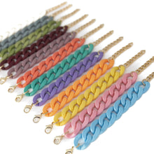 Load image into Gallery viewer, Matte Acrylic Link Bracelet