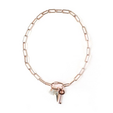 Load image into Gallery viewer, Paperclip Carabiner Chain