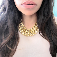 Load image into Gallery viewer, Chunky Cuban Link Layered Chain