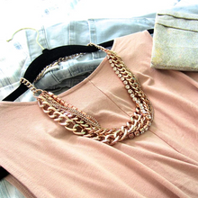 Load image into Gallery viewer, Multi-Layer Rhinestone Necklace