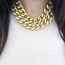 Load image into Gallery viewer, Chunky Cuban Link Layered Chain