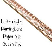 Load image into Gallery viewer, Cuban Link Anklet Set