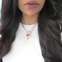 Load image into Gallery viewer, Paperclip Carabiner Chain