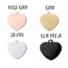 Load image into Gallery viewer, Heart Pendant Chain