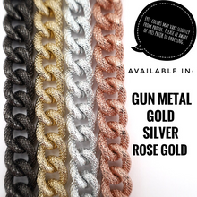 Load image into Gallery viewer, Textured Cuban Link Chain