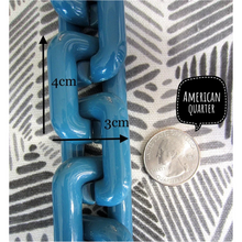 Load image into Gallery viewer, Chunky Rectangle Link Necklace