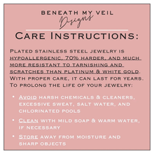 Load image into Gallery viewer, Engraved Bar Necklace