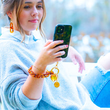 Load image into Gallery viewer, Acrylic Cell Phone Keychain Wristlet
