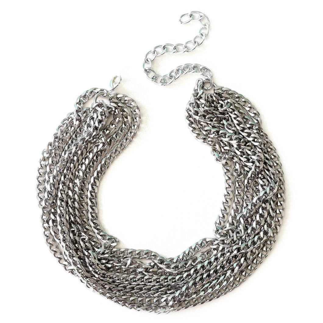 Chunky Multi-layer Cuban Link Necklace
