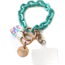 Load image into Gallery viewer, Acrylic Cell Phone Keychain Wristlet
