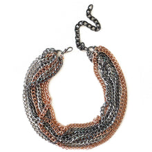 Load image into Gallery viewer, Chunky Mixed Multi-layer Cuban Link Necklace
