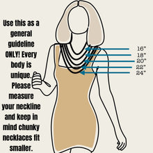 Load image into Gallery viewer, Chunky Mixed Multi-layer Oval Link Necklace
