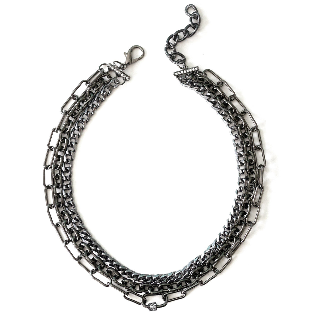 Multi-layer Carabiner Necklace