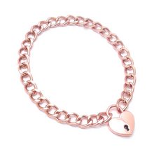 Load image into Gallery viewer, Heart Padlock Choker
