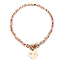 Load image into Gallery viewer, Heart Pendant Chain

