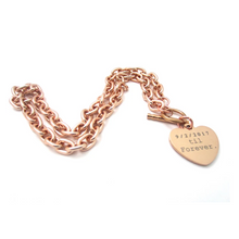 Load image into Gallery viewer, Heart Pendant Chain
