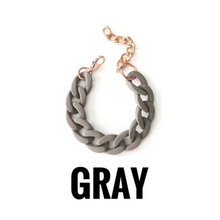 Load image into Gallery viewer, Matte Resin Link Bracelet
