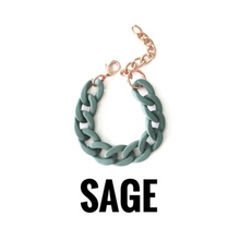 Load image into Gallery viewer, Matte Resin Link Bracelet
